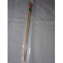 Aiguilles Bambou à Tricoter 33 Cm N° 5 mm