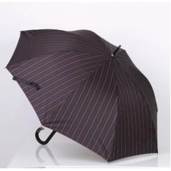 Parapluie unie avec rayures