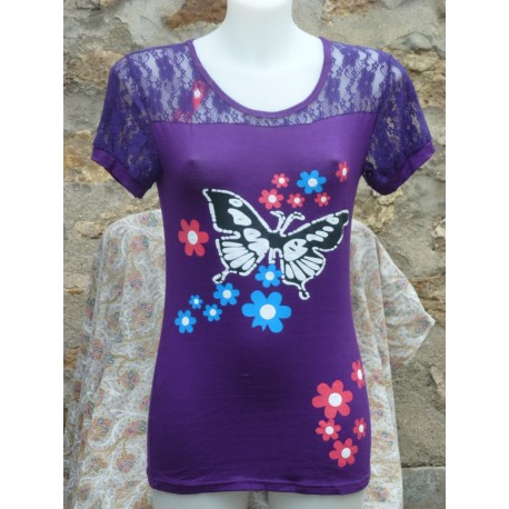 T-Shirt Papillons